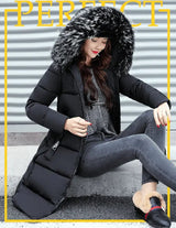 LOVEMI WDown jacket Lovemi -  The new cotton padded winter long big girls slim Korean fur