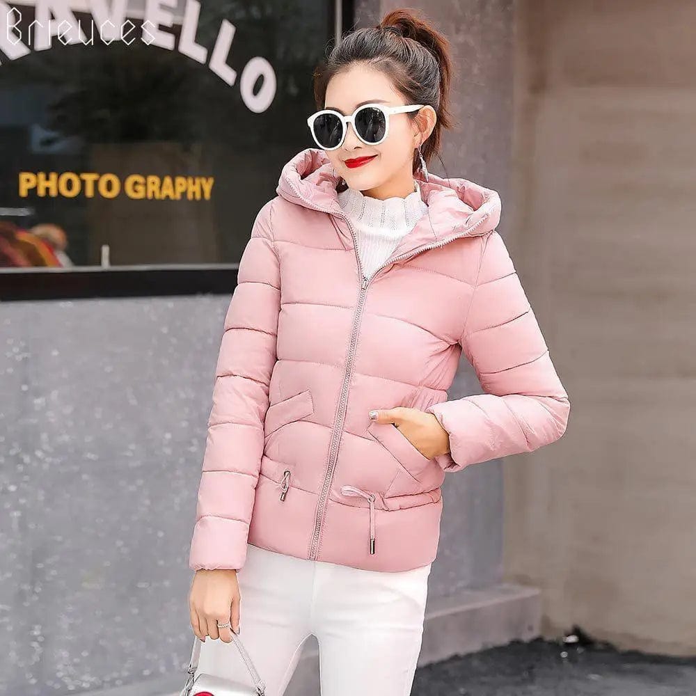 LOVEMI WDown jacket Pink / 2XL Lovemi -  HEE GRAND Winter Jacket Women