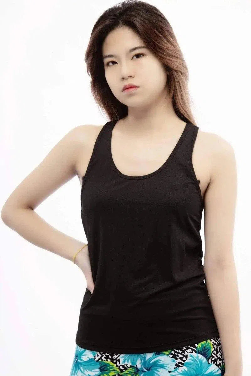Women's Sleeveless Workout Tank Top-S-4