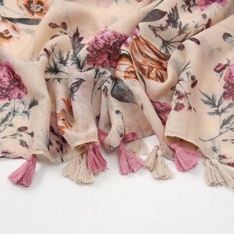 Women's Fashion Cotton And Linen Scarf-4