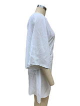 Women's Fashion Slant Shoulder Short Dress-2