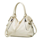 Women Totes Bag High Capacity Crossbody Shoulder Bags Soft-White-2