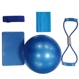 Yoga 5 pieces of training equipment-Blue-3