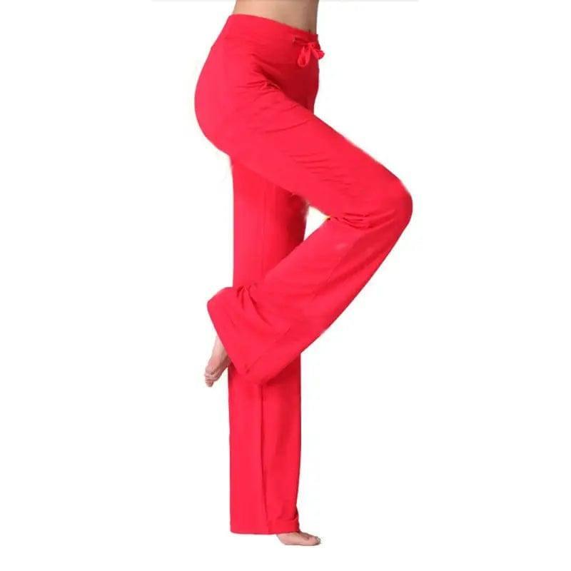 Yoga pants-Red-5