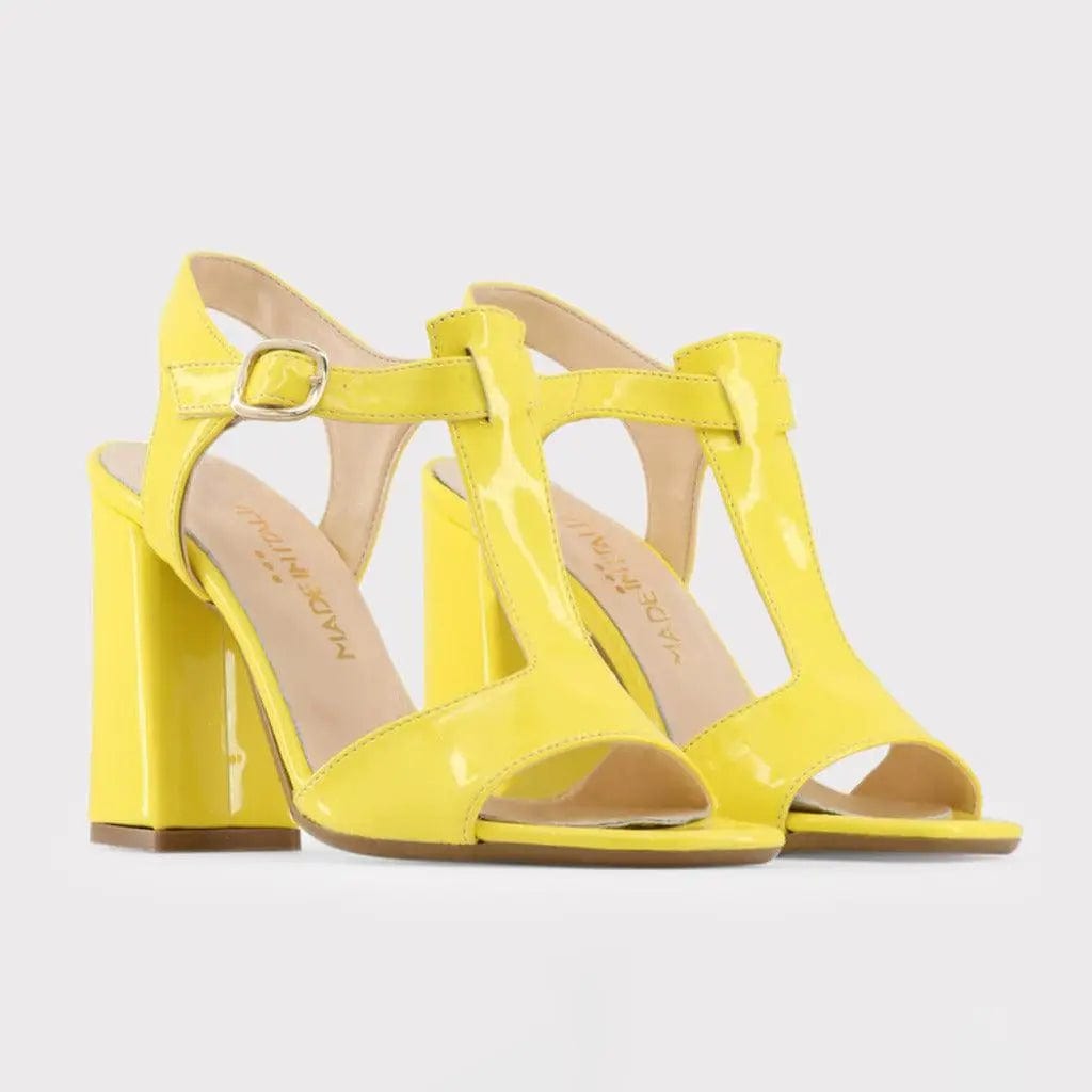 Made in Italia Shoes Sandals yellow / EU 36 Made in Italia - ARIANNA