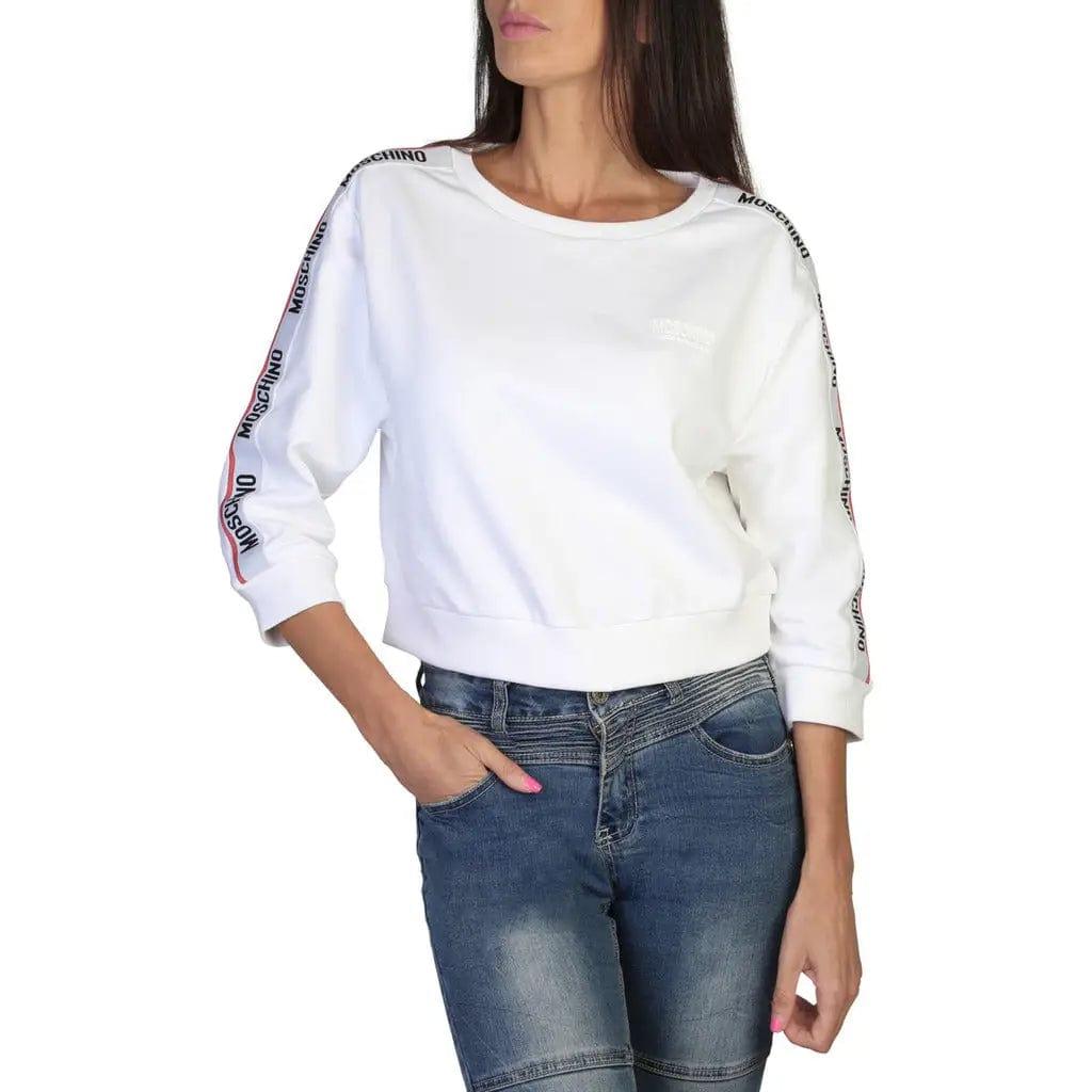 Moschino Clothing Sweatshirts white / XS Moschino - A1786-4409