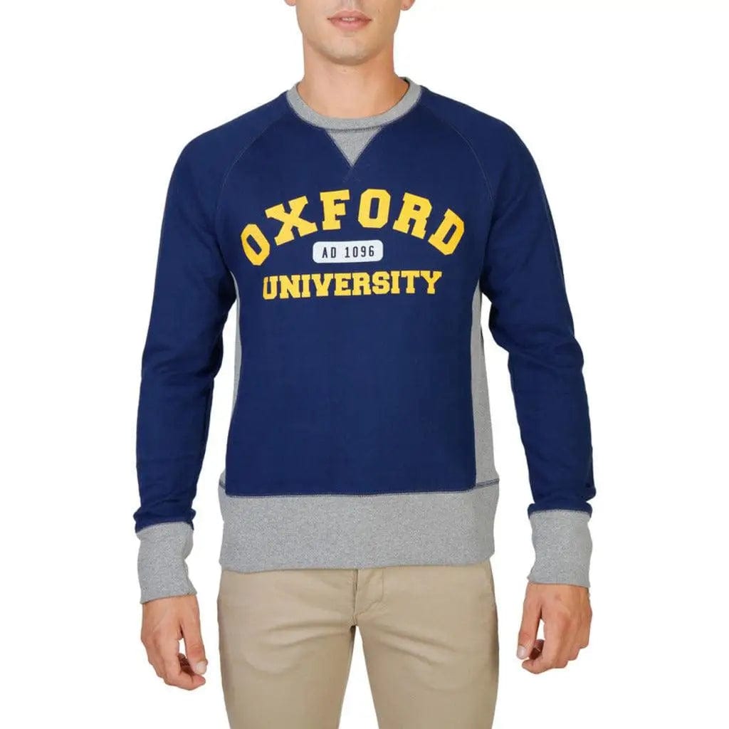 Oxford University Clothing Sweatshirts blue / M Oxford University - OXFORD-FLEECE-RAGLAN