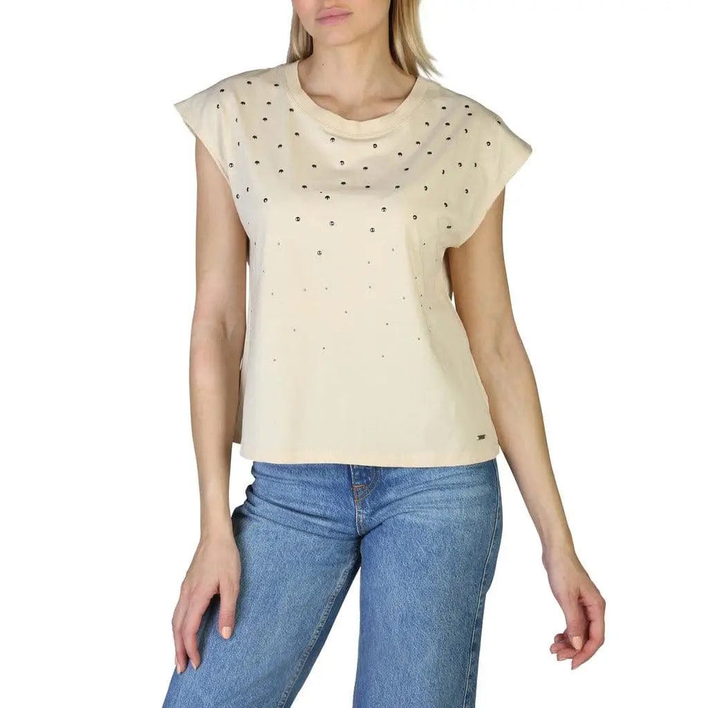 Pepe Jeans Clothing T-shirts white / XS Pepe Jeans - CLARISSE_PL505168