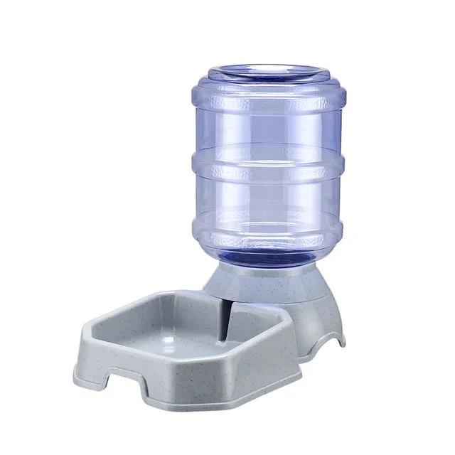 Zhejiang Pet Aspet Plastic Pet Automatic Water Feeding Dispenser Water Dispenser Cat And Dog Pet Bowl 3.8L Square Feeder Marble Color - Shop at LoveMi
