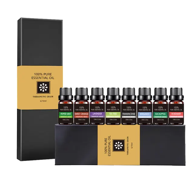 Organic Essential Oils Set Top Sale Natural Therapeutic Grade Aromatherapy Oil Gift Kit For Diffuser Basil Essential Oil - Shop at LoveMi