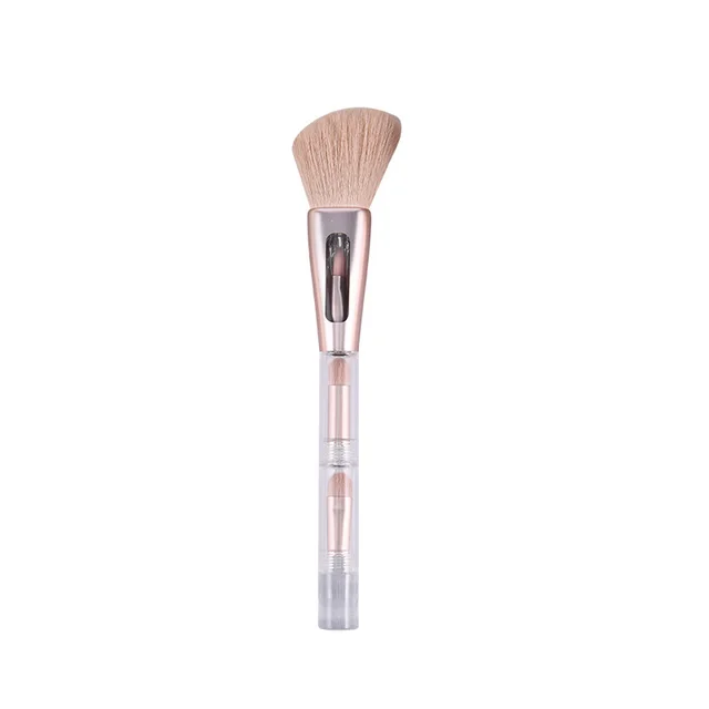 Four In One Portable Makeup Brush Beauty Makeup Brush Blush Brush Eye Shadow Brush Makeup Tool - Shop at LoveMi