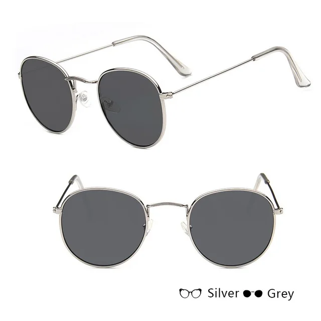 Women Retro Sunglasses Silver+Gray - Shop at LoveMi